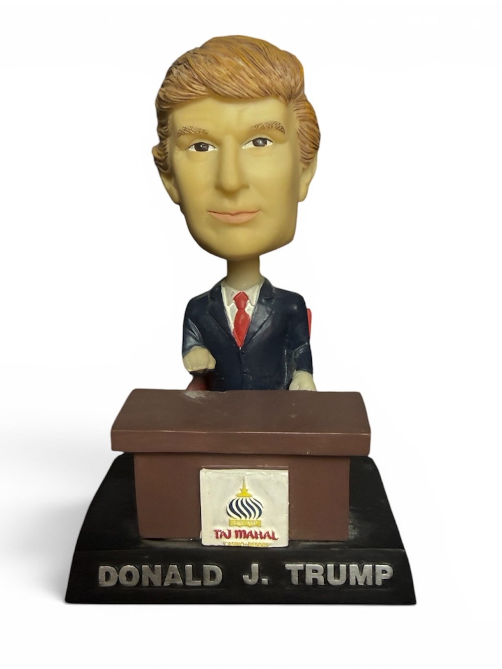 Vintage Donald J. Trump Taj Mahal Casino Bobblehead Figurine Collectible